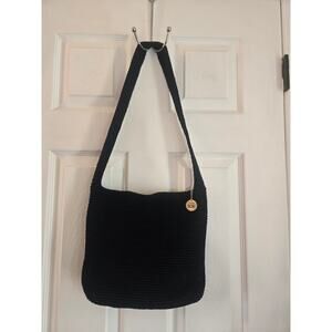 The Sak Navy Crochet Handbag Purse